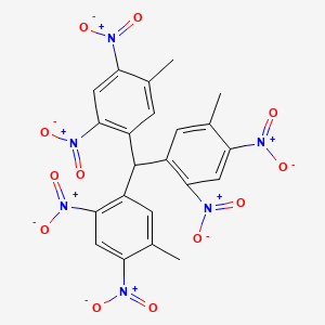 Benzene, 1,1',1''-methylidynetris[5-methyl-2,4-dinitro-