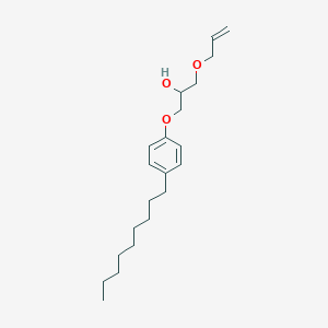 1-(4-Nonylphenoxy)-3-[(prop-2-en-1-yl)oxy]propan-2-ol