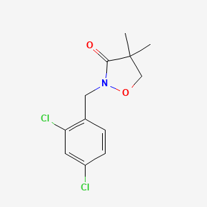 2-[(2,4-Dichlorophenyl)methyl]-4,4-dimethyl-1,2-oxazolidin-3-one