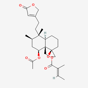 molecular formula C27H38O7 B1255095 Ajugacumbin A 