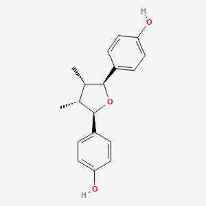 molecular formula C18H20O3 B1255111 Meso-3,3'-Didemethoxynectandrin B 