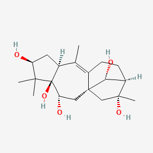 molecular formula C20H32O5 B1255126 异灰黄毒素 II 