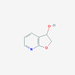 molecular formula C7H7NO2 B125513 2,3-二氢呋喃[2,3-b]吡啶-3-醇 CAS No. 144186-57-2