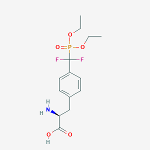 L-Phenylalanine, 4-[(diethoxyphosphinyl)difluoromethyl]-