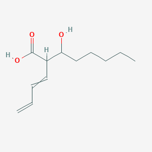 2-(Buta-1,3-dien-1-YL)-3-hydroxyoctanoic acid