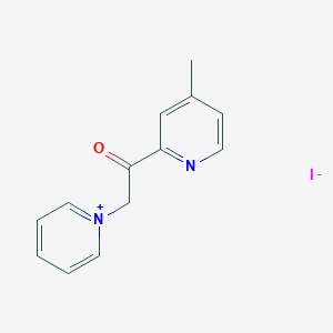 1-[2-(4-Methylpyridin-2-yl)-2-oxoethyl]pyridin-1-ium iodide