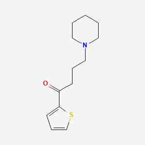 1-Butanone, 4-(1-piperidinyl)-1-(2-thienyl)-