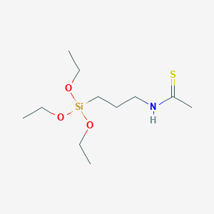 N-[3-(Triethoxysilyl)propyl]ethanethioamide