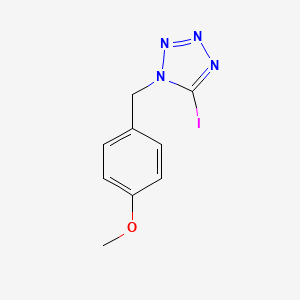 5-Iodo-1-[(4-methoxyphenyl)methyl]-1h-tetrazole