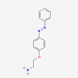 2-{4-[(E)-Phenyldiazenyl]phenoxy}ethan-1-amine