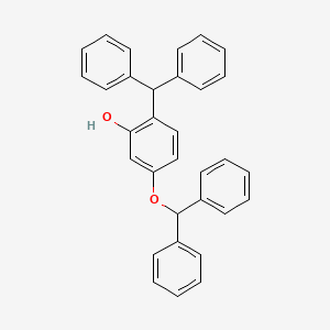 5-(Diphenylmethoxy)-2-(diphenylmethyl)phenol