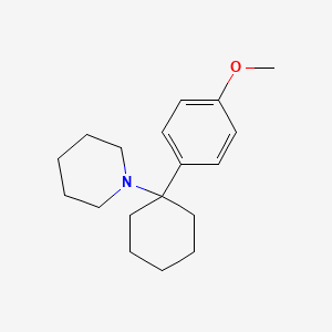 1-(1-(4-Methoxyphenyl)cyclohexyl)piperidine