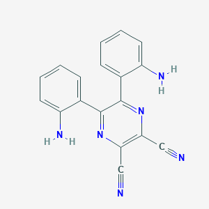 5,6-Bis(2-aminophenyl)pyrazine-2,3-dicarbonitrile