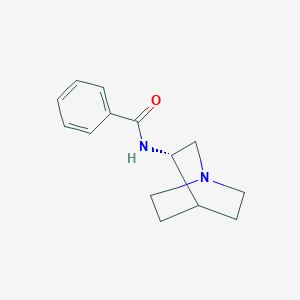 N-[(3S)-1-Azabicyclo[2.2.2]octan-3-yl]benzamide