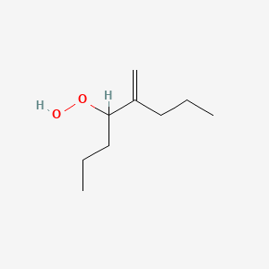 5-Methylideneoctane-4-peroxol