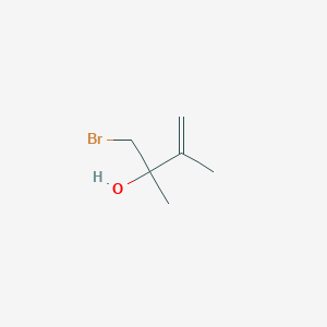 1-Bromo-2,3-dimethylbut-3-en-2-ol