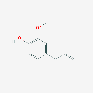 molecular formula C11H14O2 B1255158 5-Methyleugenol CAS No. 186743-25-9
