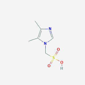 (4,5-Dimethyl-1H-imidazol-1-yl)methanesulfonic acid