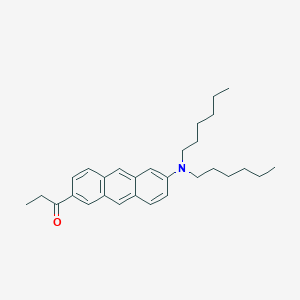 molecular formula C29H39NO B1255163 Anthradan 