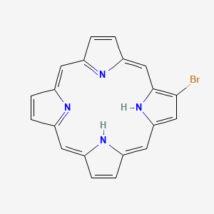 molecular formula C20H13BrN4 B1255165 2-Bromoporphine 