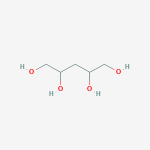 molecular formula C5H12O4 B1255174 Pentane-1,2,4,5-tetrol CAS No. 92691-36-6