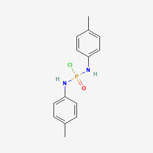 N,N'-Bis(4-methylphenyl)phosphorodiamidic chloride