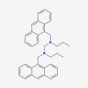 N,N'-Bis[(anthracen-9-yl)methyl]-N,N'-dipropylmethanediamine