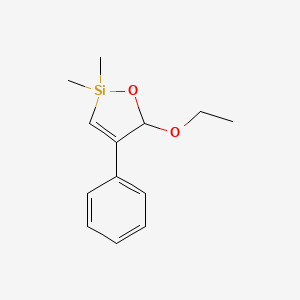 5-Ethoxy-2,2-dimethyl-4-phenyl-2,5-dihydro-1,2-oxasilole