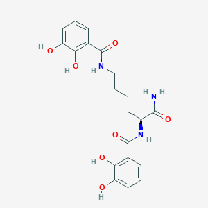 2-N,6-N-Bis(2,3-dihydroxybenzoyl)-L-lysine amide