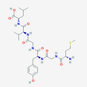 L-Methionylglycyl-L-tyrosylglycyl-L-valyl-L-leucine