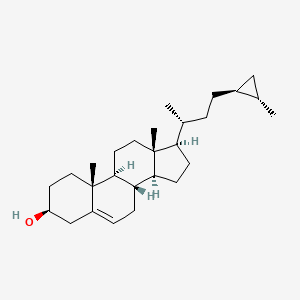 molecular formula C27H44O B1255209 24,26-Cyclocholesterol 