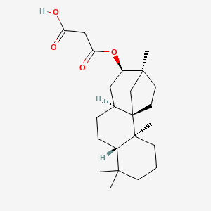 molecular formula C23H36O4 B1255210 Thyrsiflorin A 