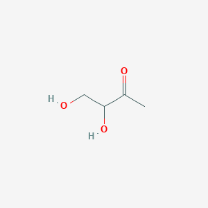 molecular formula C4H8O3 B1255215 3,4-二羟基丁烷-2-酮 CAS No. 57011-15-1