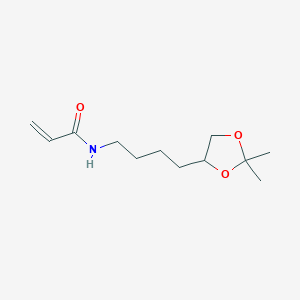 2-Propenamide, N-[4-(2,2-dimethyl-1,3-dioxolan-4-yl)butyl]-