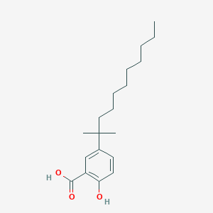 2-Hydroxy-5-(2-methylundecan-2-YL)benzoic acid