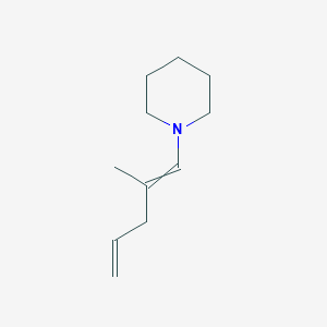 1-(2-Methylpenta-1,4-dien-1-YL)piperidine