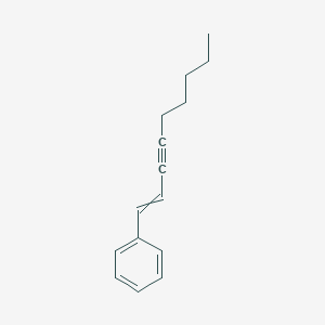 (Non-1-en-3-yn-1-yl)benzene