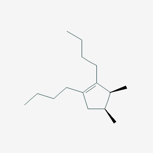 (3S,4S)-1,2-Dibutyl-3,4-dimethylcyclopent-1-ene