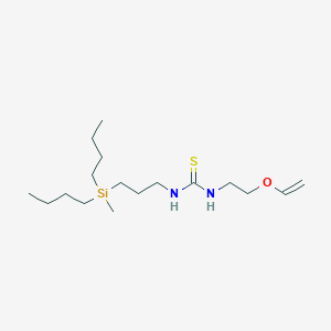 molecular formula C17H36N2OSSi B12552296 Agn-PC-0NA3OH CAS No. 188983-33-7