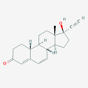 molecular formula C20H24O2 B125523 6,7-脱氢炔诺酮 CAS No. 31528-46-8