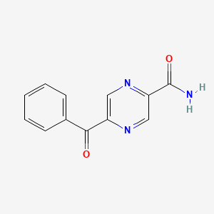 Pyrazinecarboxamide, 5-benzoyl-