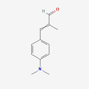 2-Propenal, 3-[4-(dimethylamino)phenyl]-2-methyl-