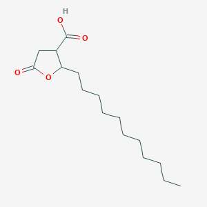 5-Oxo-2-undecyloxolane-3-carboxylic acid