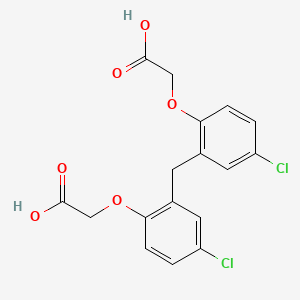 Acetic acid, 2,2'-[methylenebis[(4-chloro-2,1-phenylene)oxy]]bis-