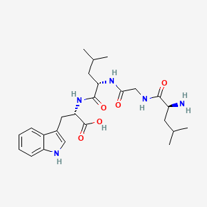 L-Leucylglycyl-L-leucyl-L-tryptophan