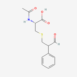 N-Acetyl-S-(3-oxo-2-phenylpropyl)-L-cysteine