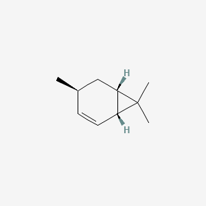 molecular formula C10H16 B1255279 (-)-Car-4-ene CAS No. 5208-50-4