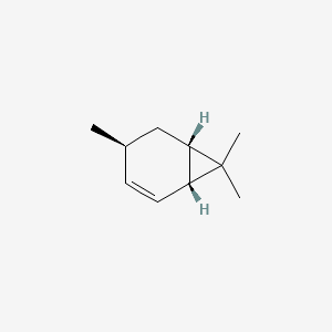 molecular formula C10H16 B1255279 (-)-胡萝卜-4-烯 CAS No. 5208-50-4