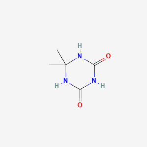 6,6-Dimethyl-1,3,5-triazinane-2,4-dione