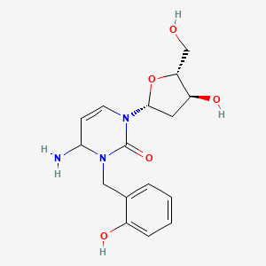 2'-Deoxy-3-[(2-hydroxyphenyl)methyl]-3,4-dihydrocytidine